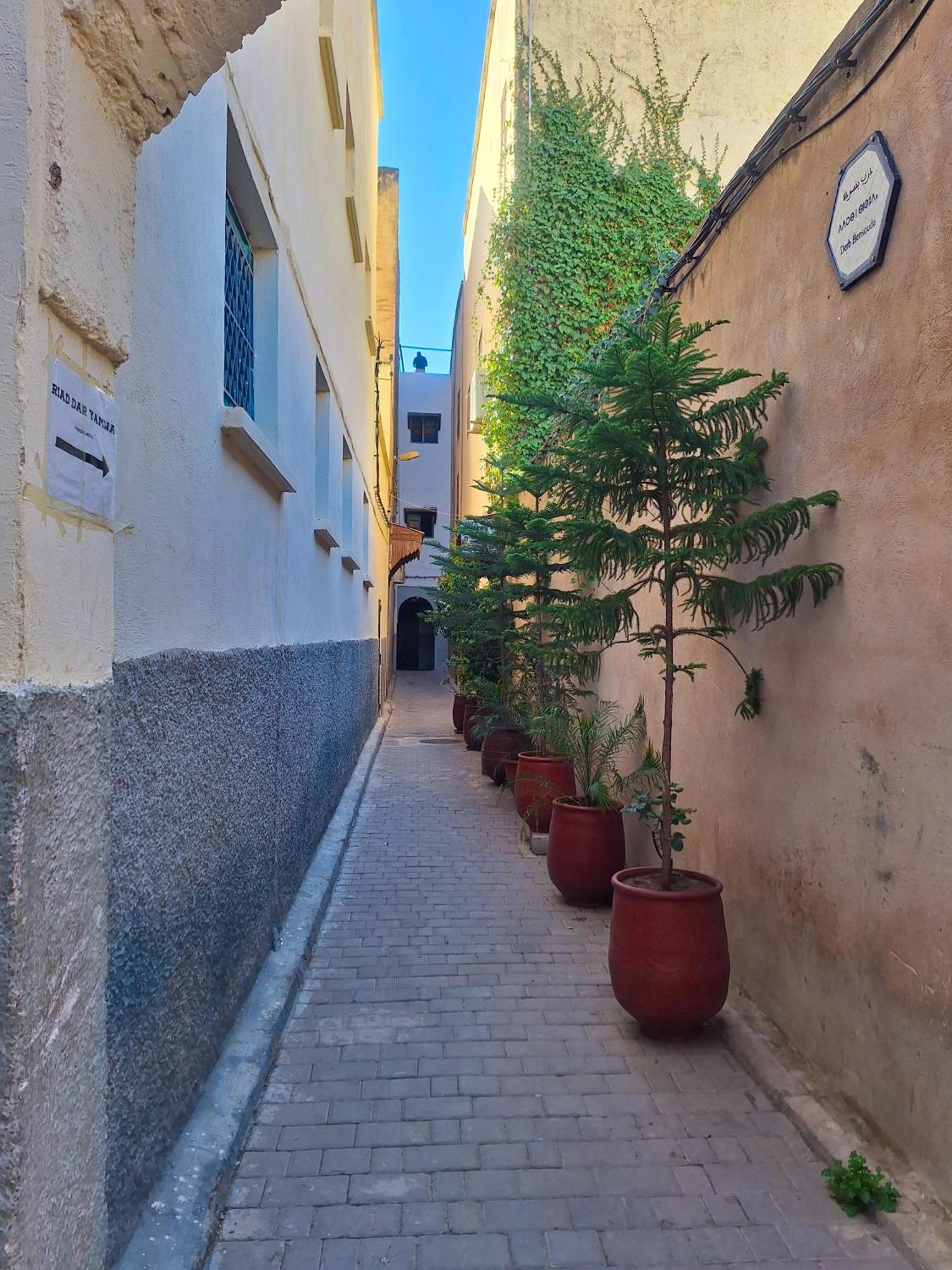 Riad Dar Yamna Fès Exteriör bild
