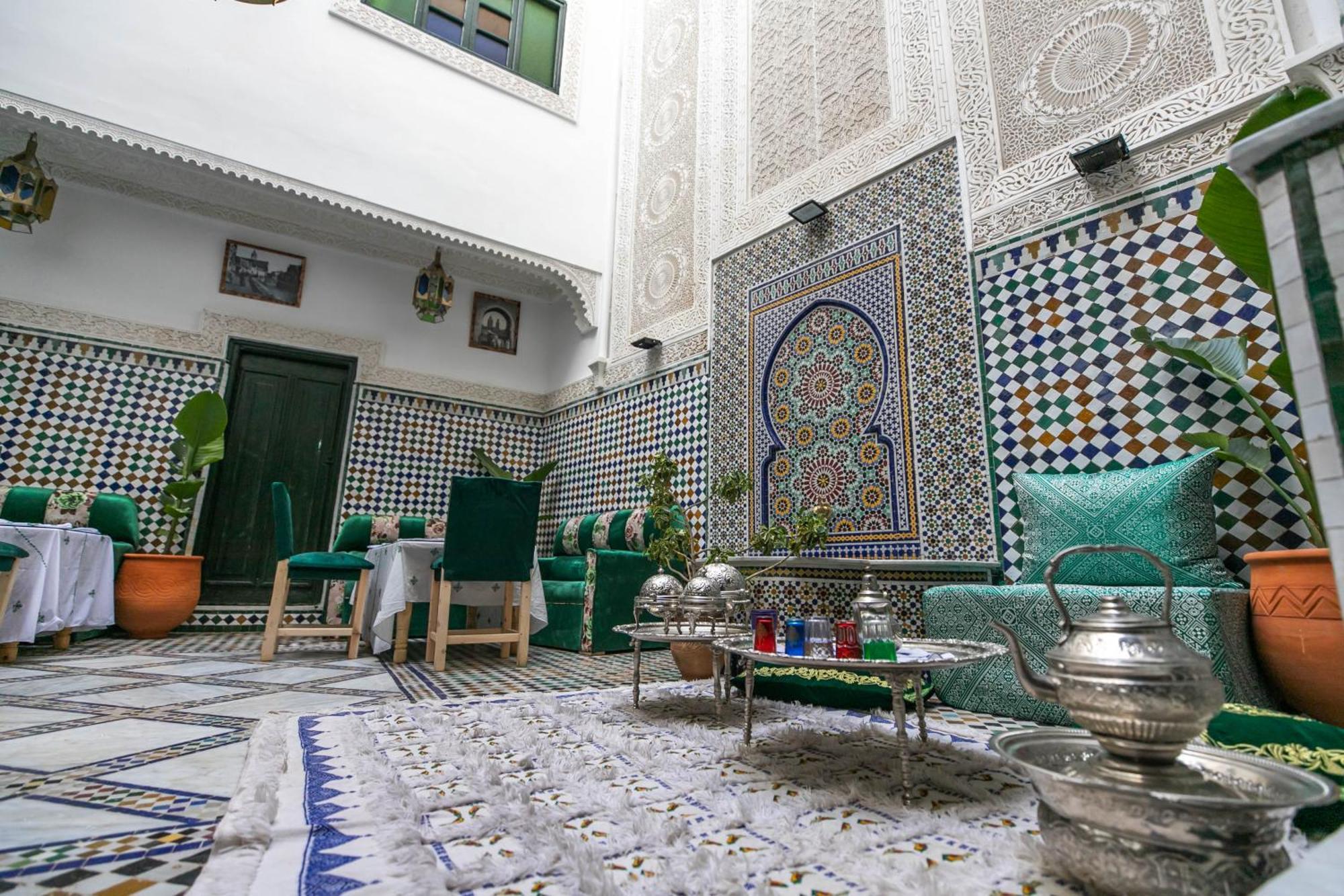 Riad Dar Yamna Fès Exteriör bild