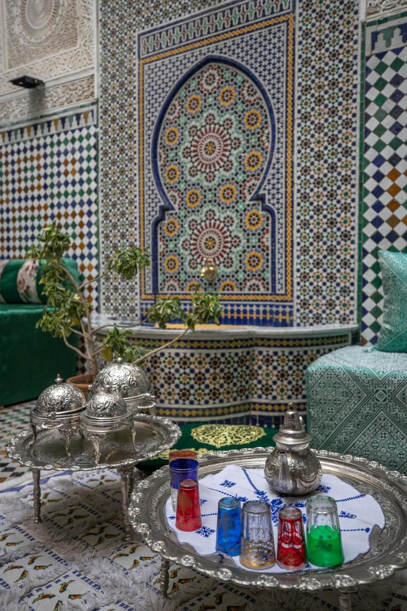 Riad Dar Yamna Fès Exteriör bild