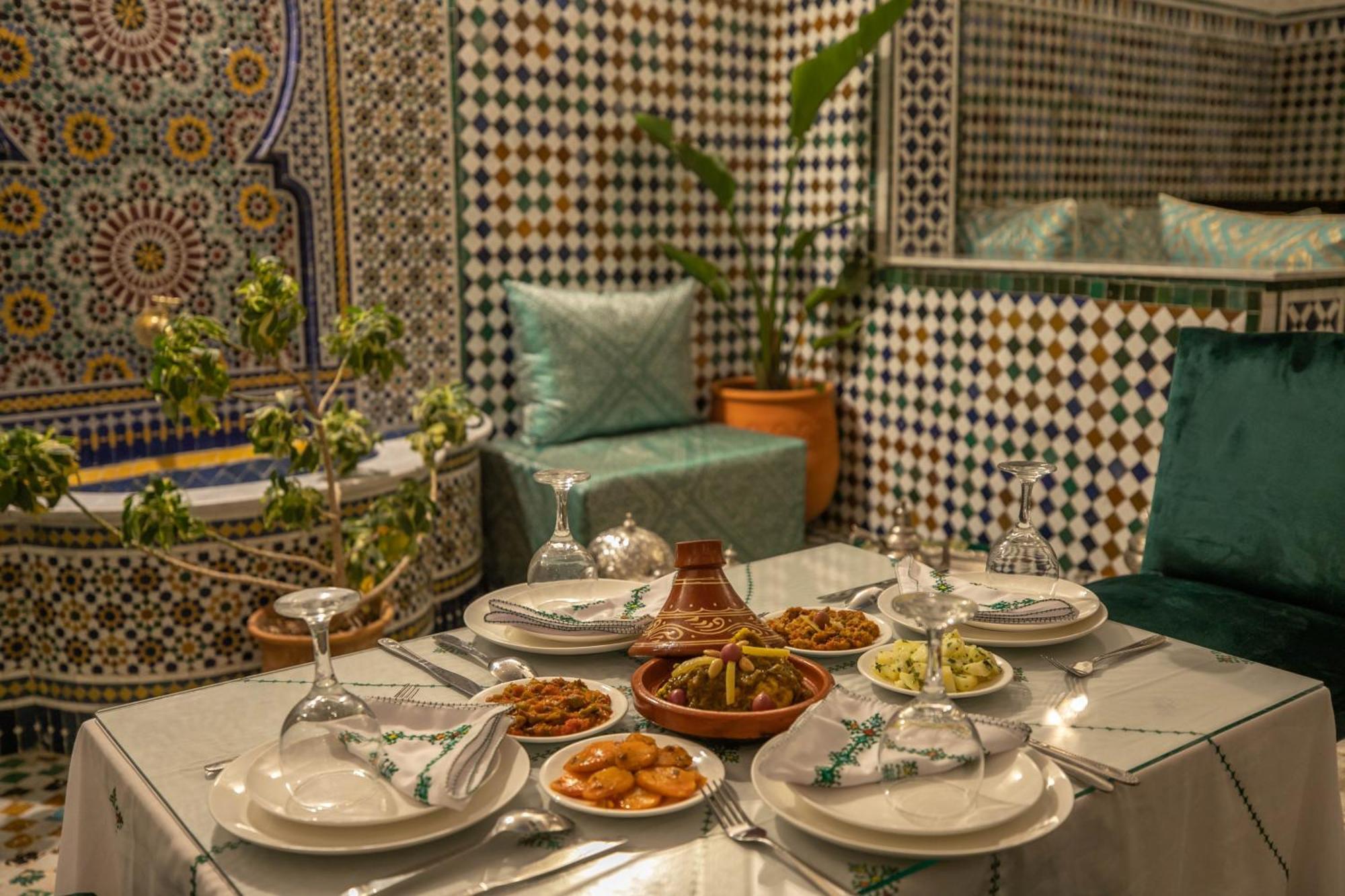 Riad Dar Yamna Fès Exteriör bild
